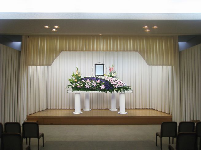 家族葬プラン３８祭壇